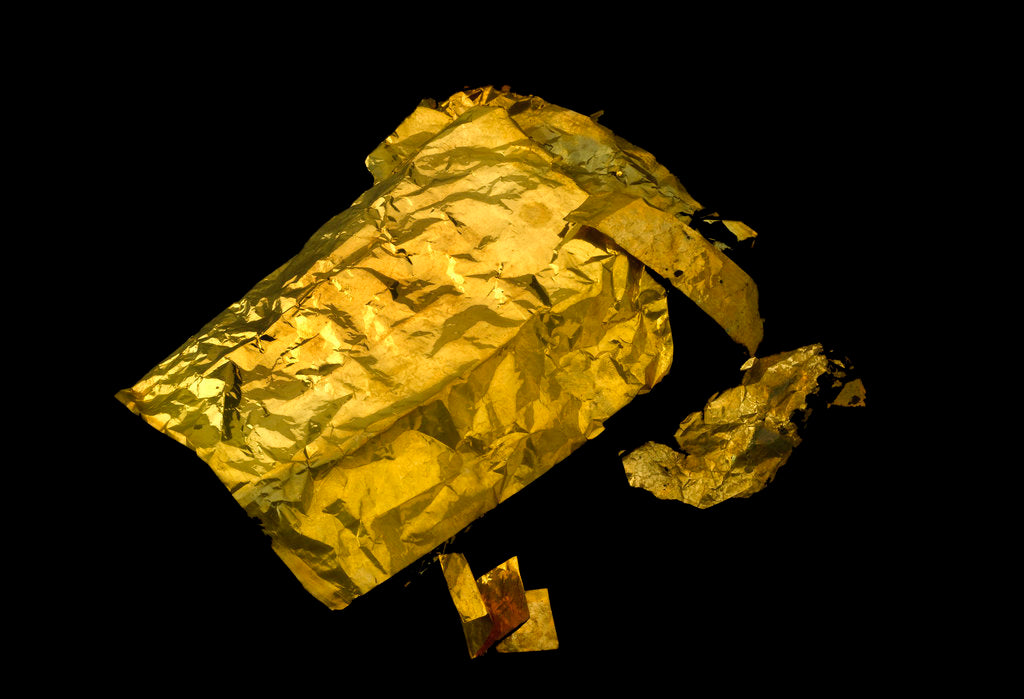Detail of Metal foil by unknown
