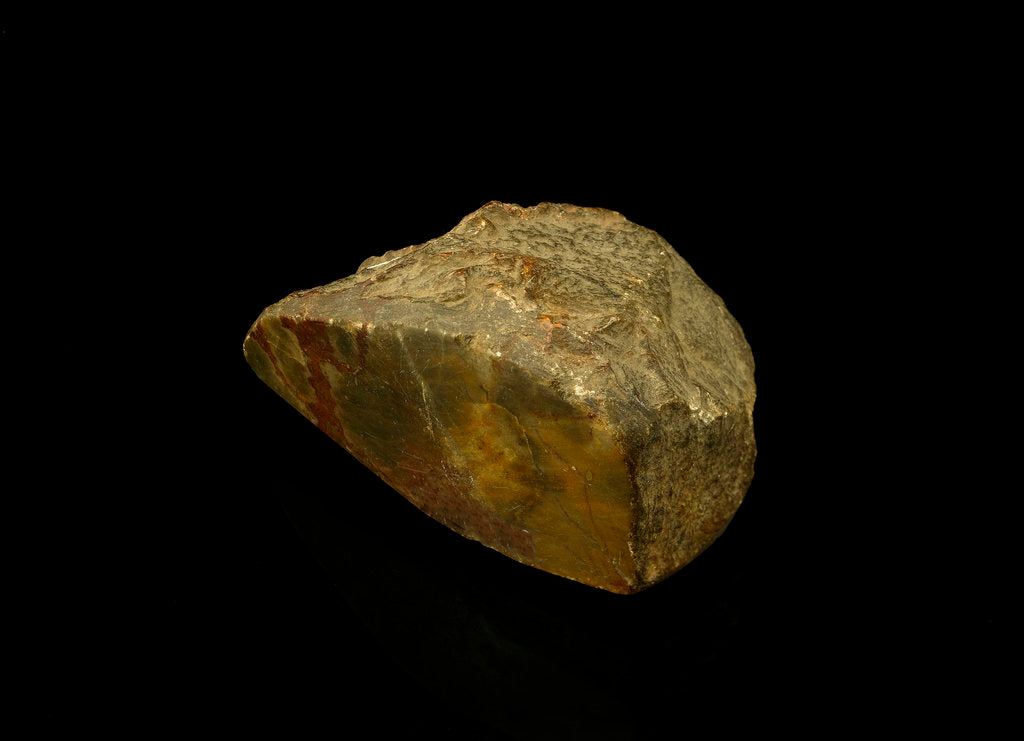Detail of Rock sample with two polished surfaces by unknown