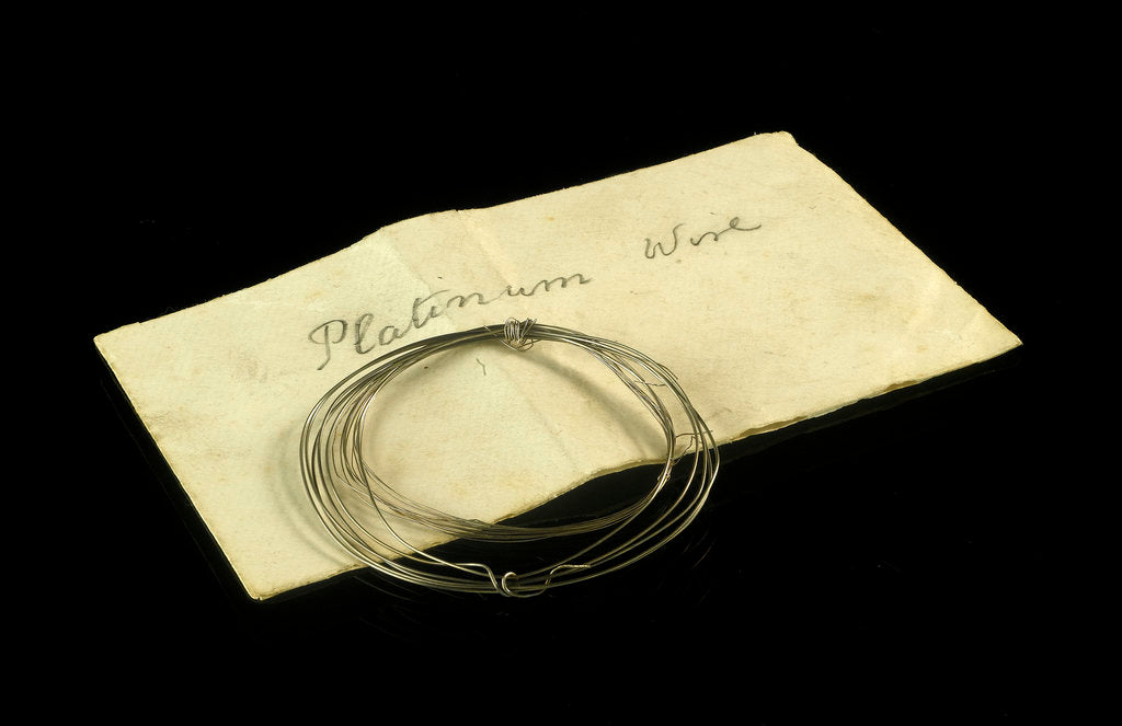 Detail of Platinum wire in an envelope by unknown