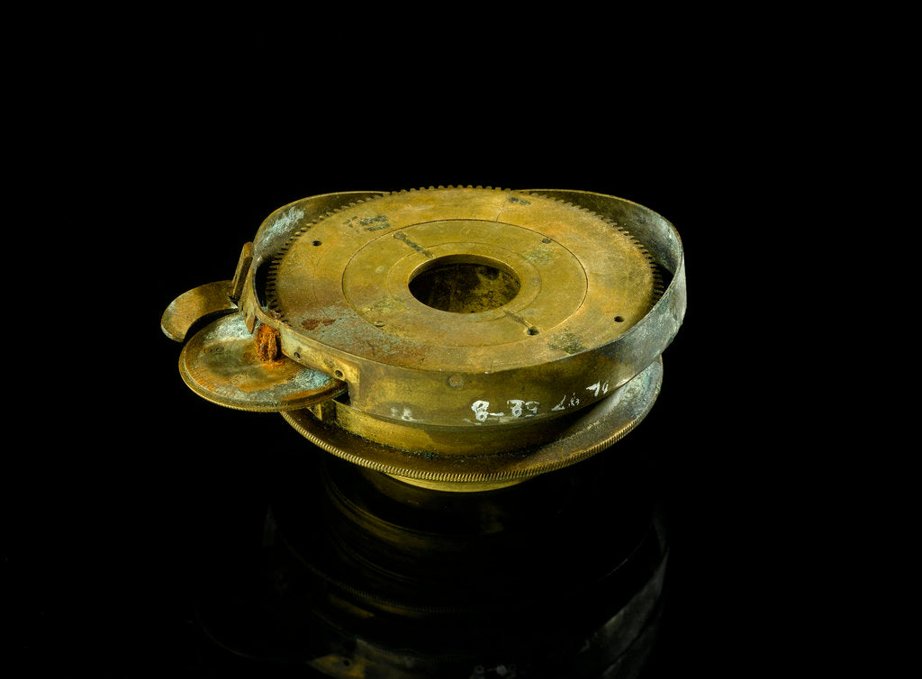 Detail of Eyepiece micrometer by Johann Alexander Herschel