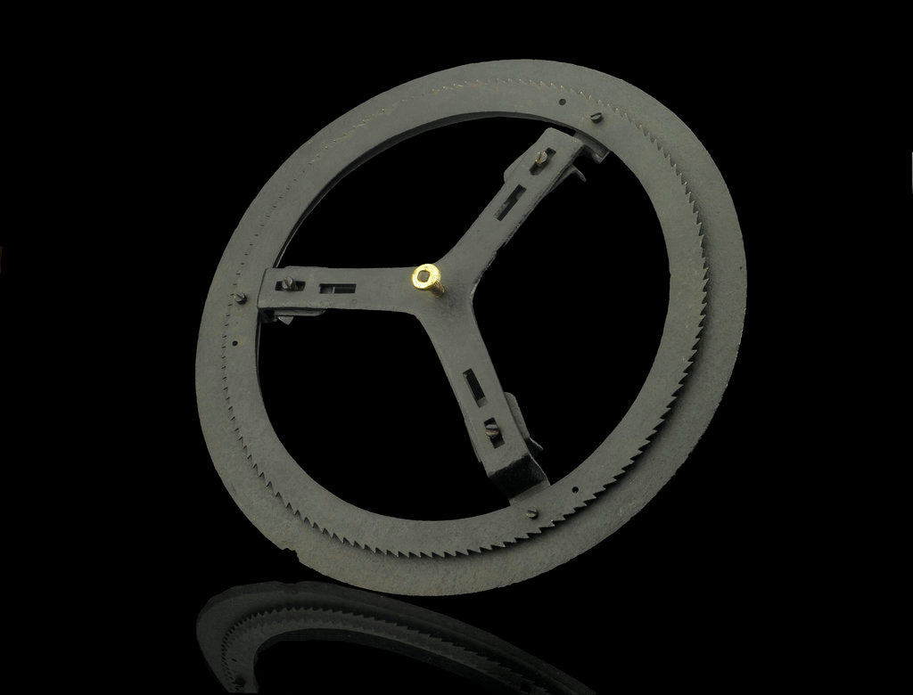 Detail of Mirror polishing frame by unknown