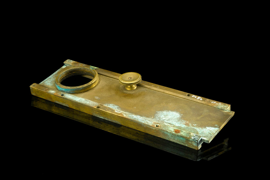 Detail of Eyepiece mount by Johann Alexander Herschel