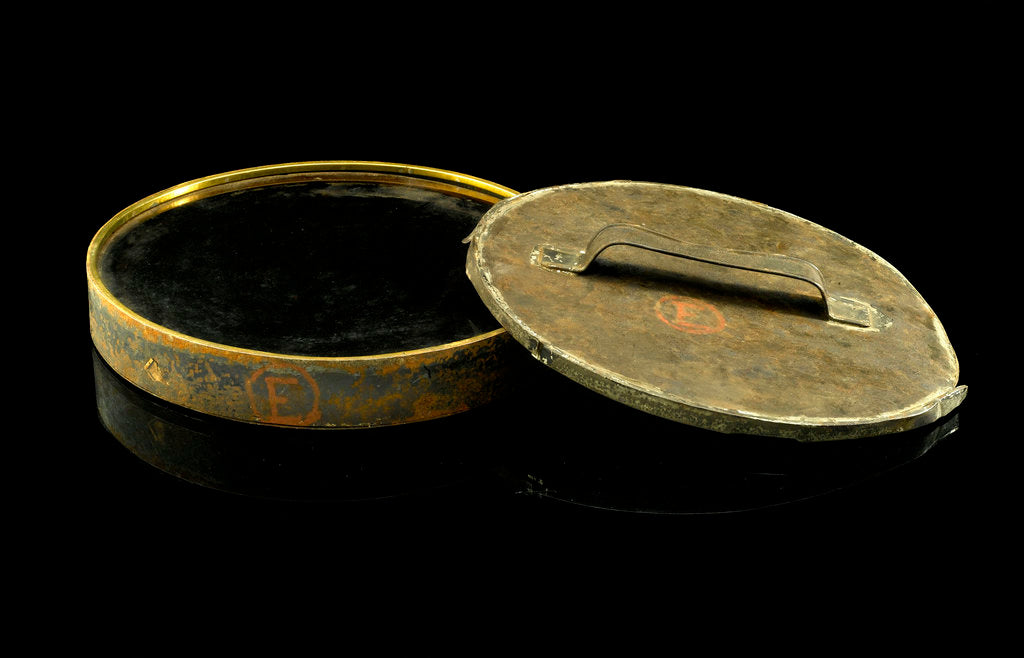 Detail of Newtonian primary mirror by unknown