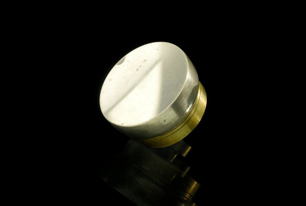 Detail of Gregorian secondary mirror by William Herschel