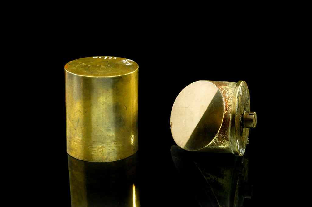 Detail of Newtonian secondary mirror by William Herschel
