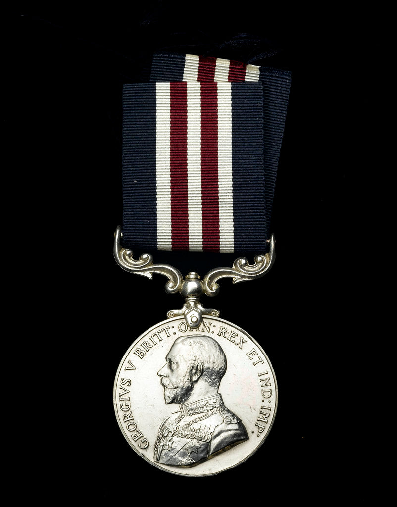 Detail of Military Medal 1916-1930, obverse by B. Mackennal