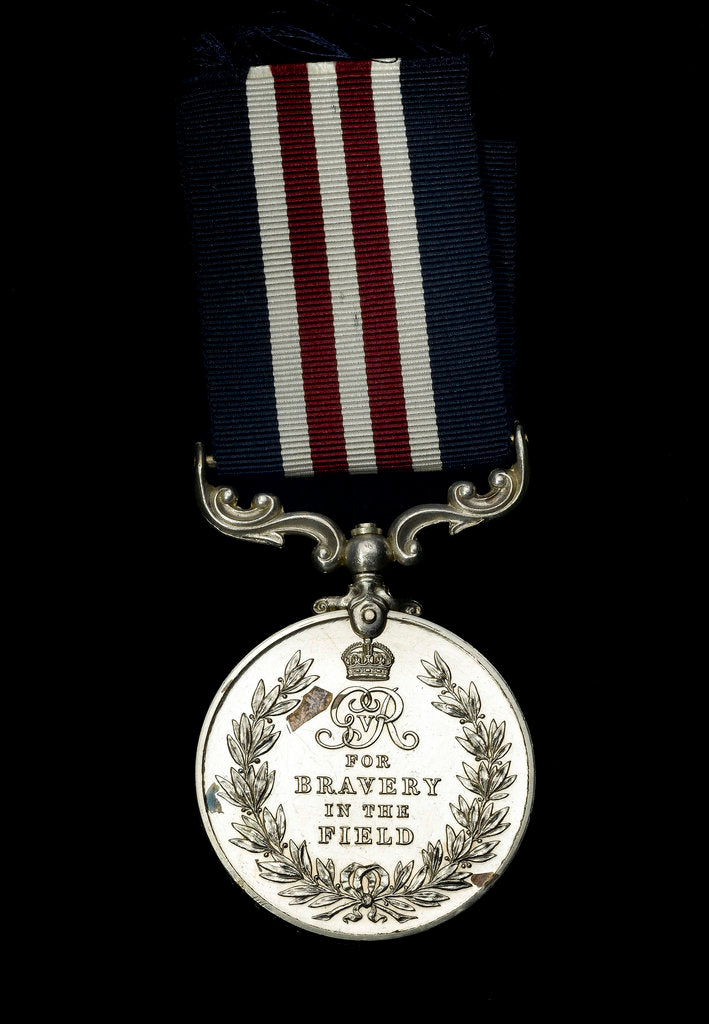 Detail of Military Medal 1916-1930, reverse by B. Mackennal