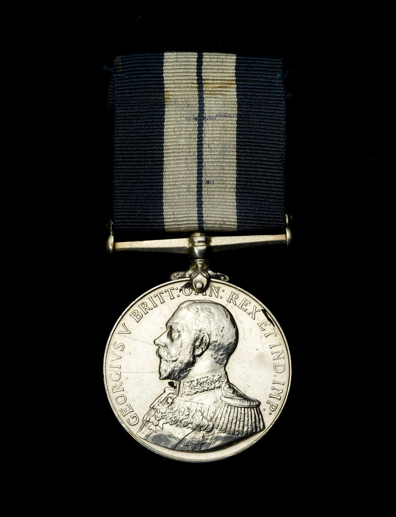 Detail of Distinguished Service Medal 1914-1936, obverse by B. Mackennal