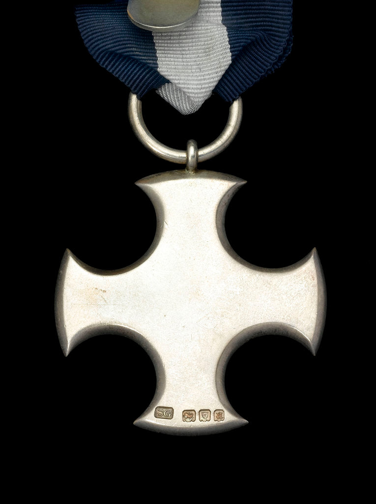 Detail of Distinguished Service Cross, reverse by Garrard & Co.
