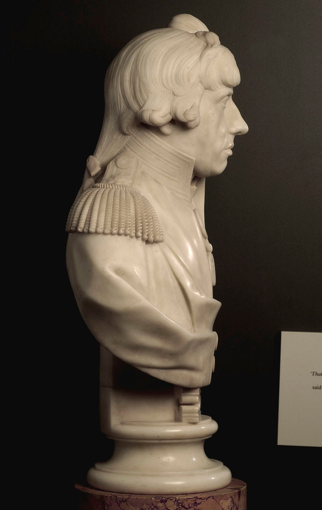 Detail of Bust of Vice-Admiral Horatio Nelson (1758-1805) by John Flaxman