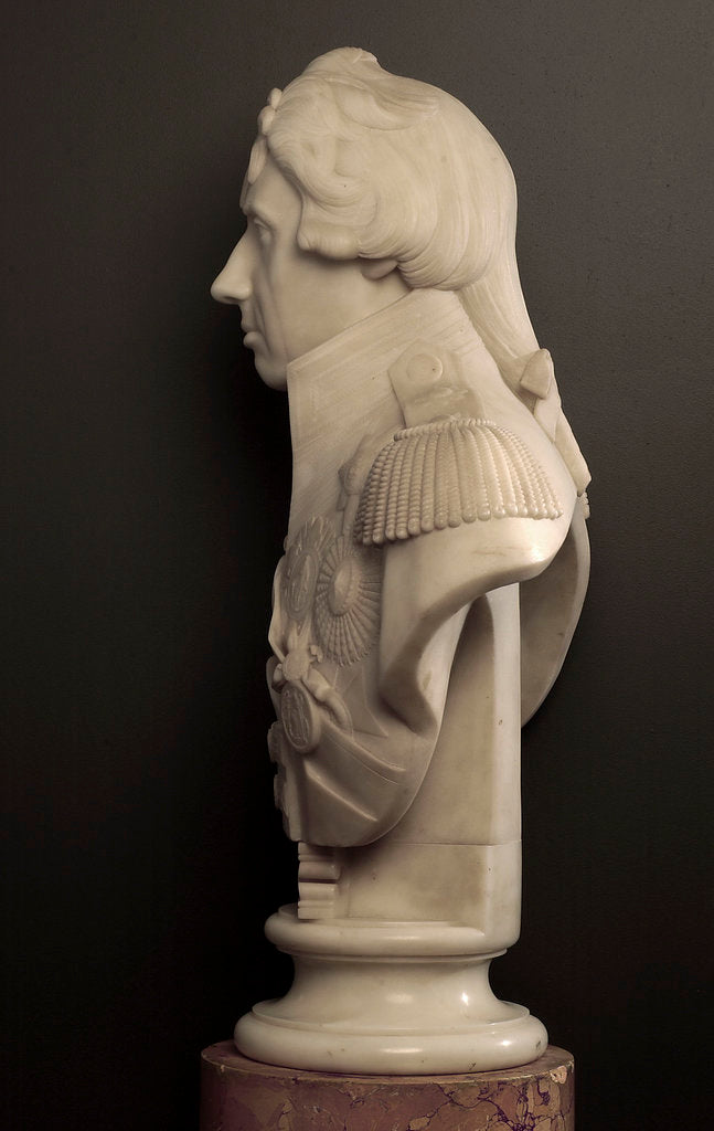 Detail of Bust of Vice-Admiral Horatio Nelson (1758-1805) by John Flaxman