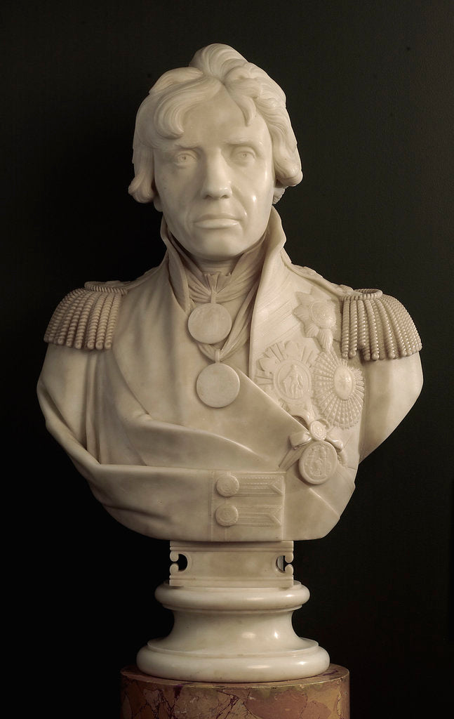 Detail of Bust of Vice-Admiral Horatio Nelson (1758-1805) by John Flaxman