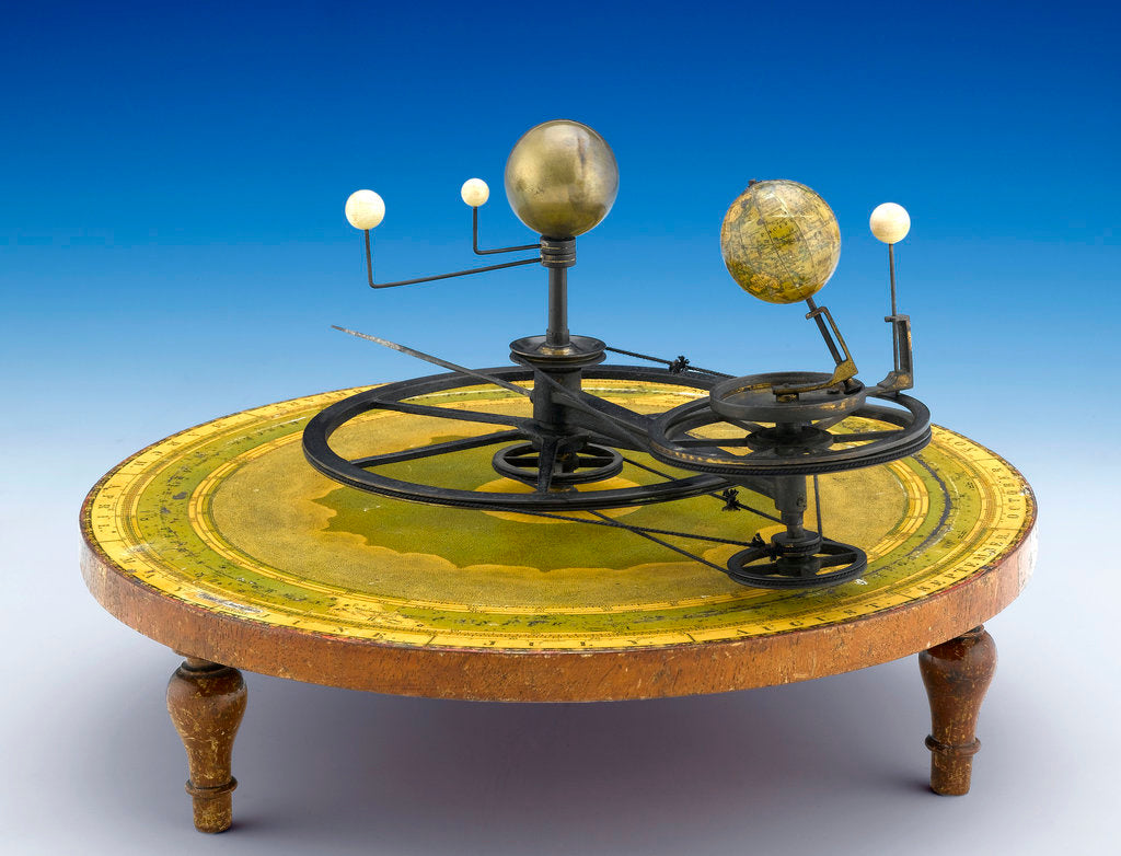 Detail of Orrery by Newton & Co.