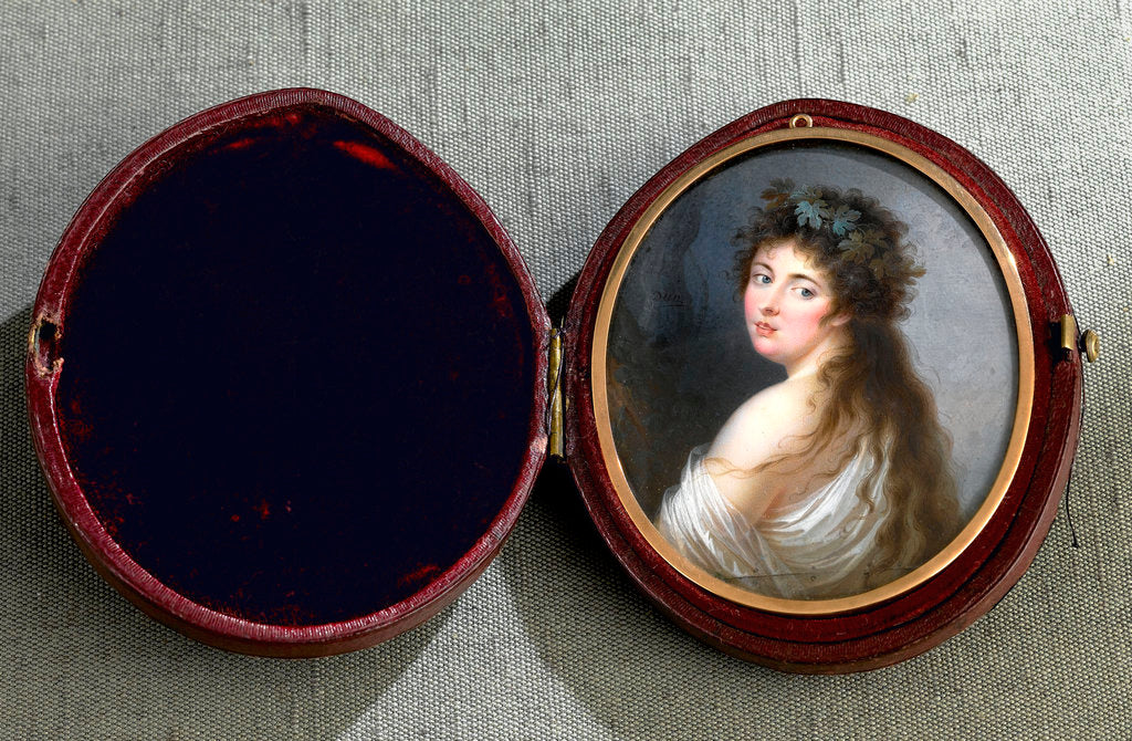 Detail of Lady Emma Hamilton as a Bacchante by John Dunn