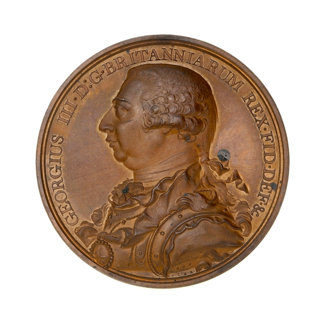 Detail of Medal commemorating the Peace of Amiens, 1801, obverse by Heinrich Kuchler