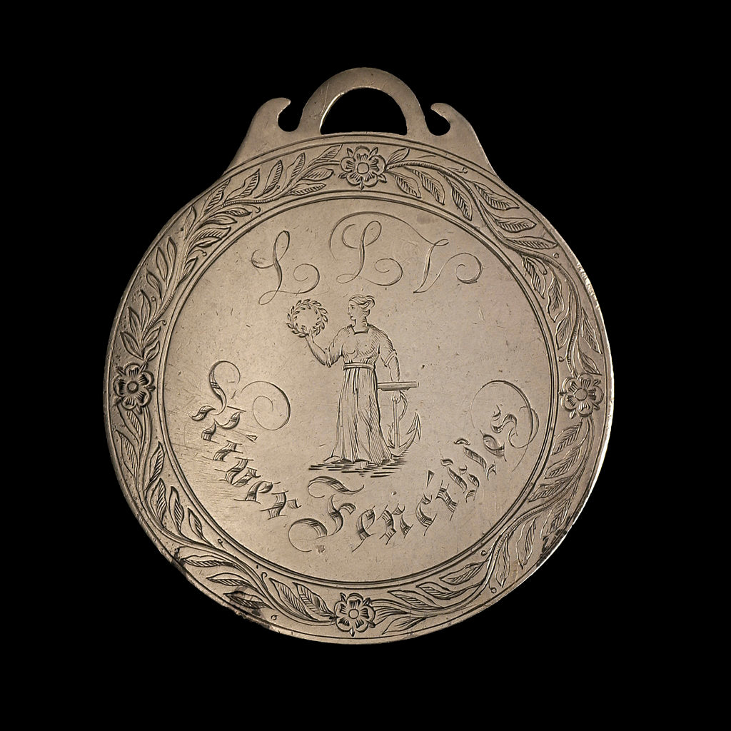 Detail of Prize medal, River Fencibles 1804, obverse by unknown