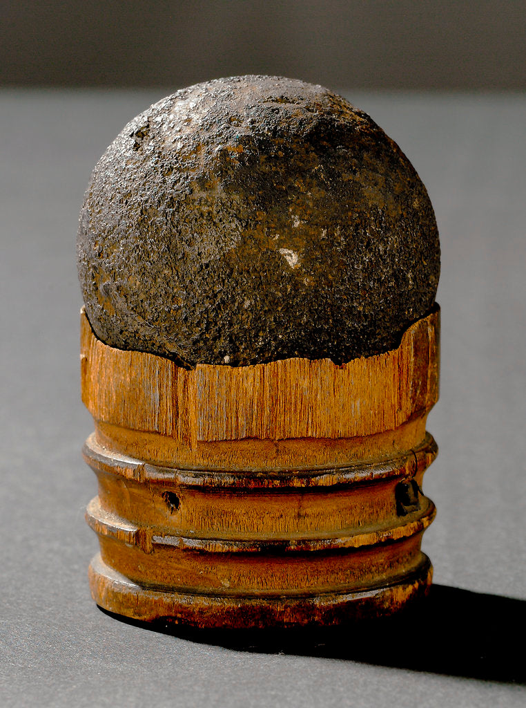 Detail of Shot (1-pdr) by unknown