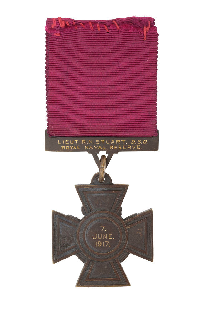 Detail of Victoria Cross, reverse by Hancocks & Co