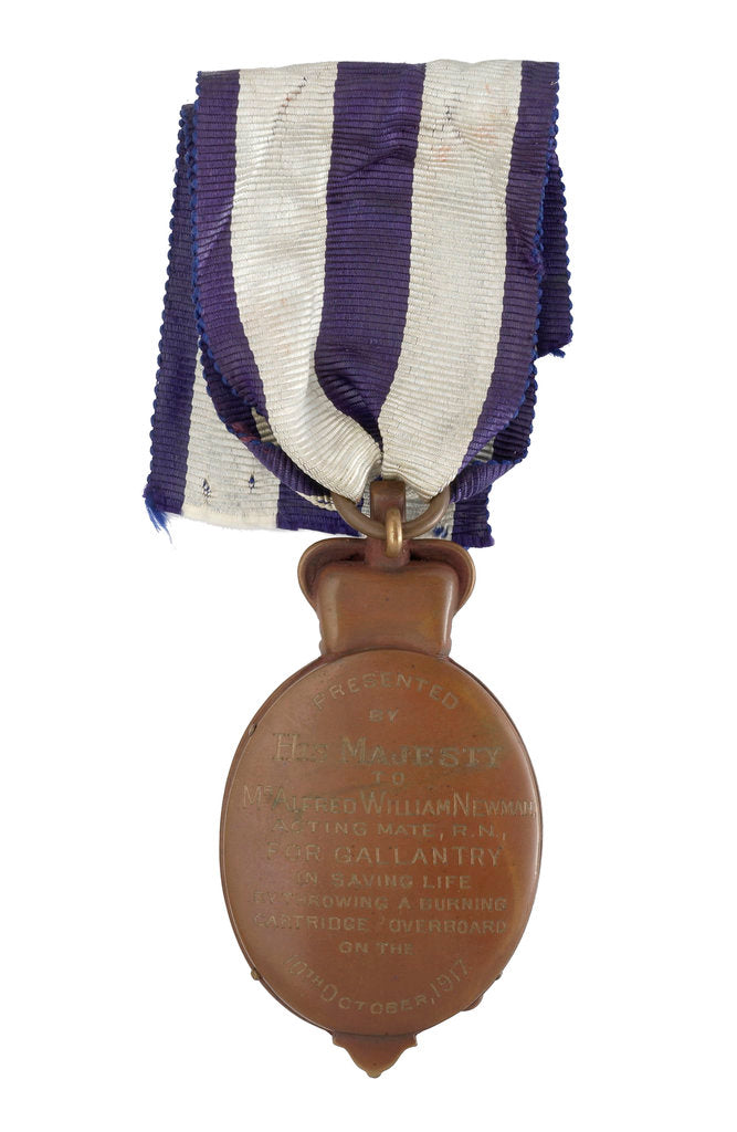 Detail of Albert Medal, reverse by Jemmett-Browne