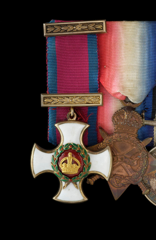 Detail of Distinguished Service Order, obverse by W. Wyon