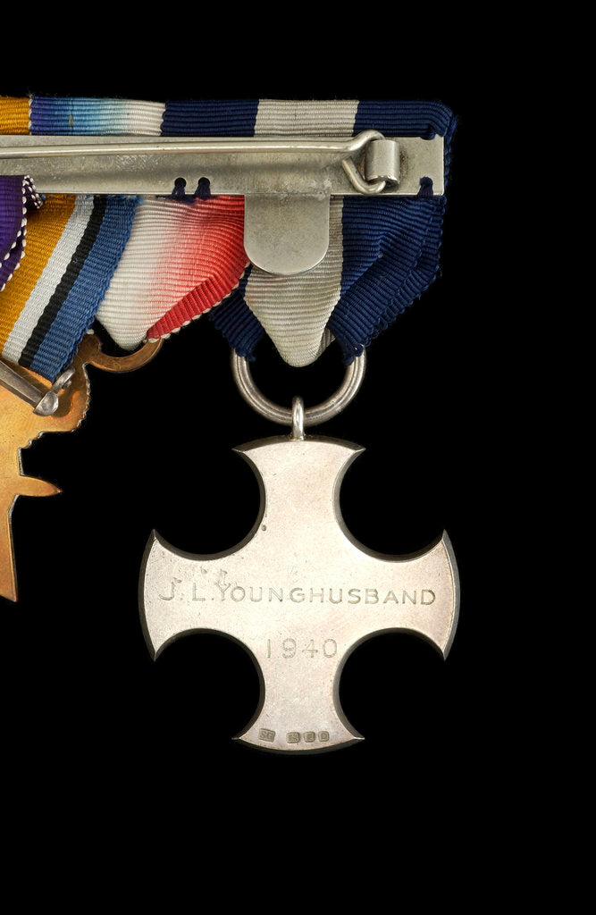 Detail of Distinguished Service Cross 1936-1947, reverse by Garrard & Co.