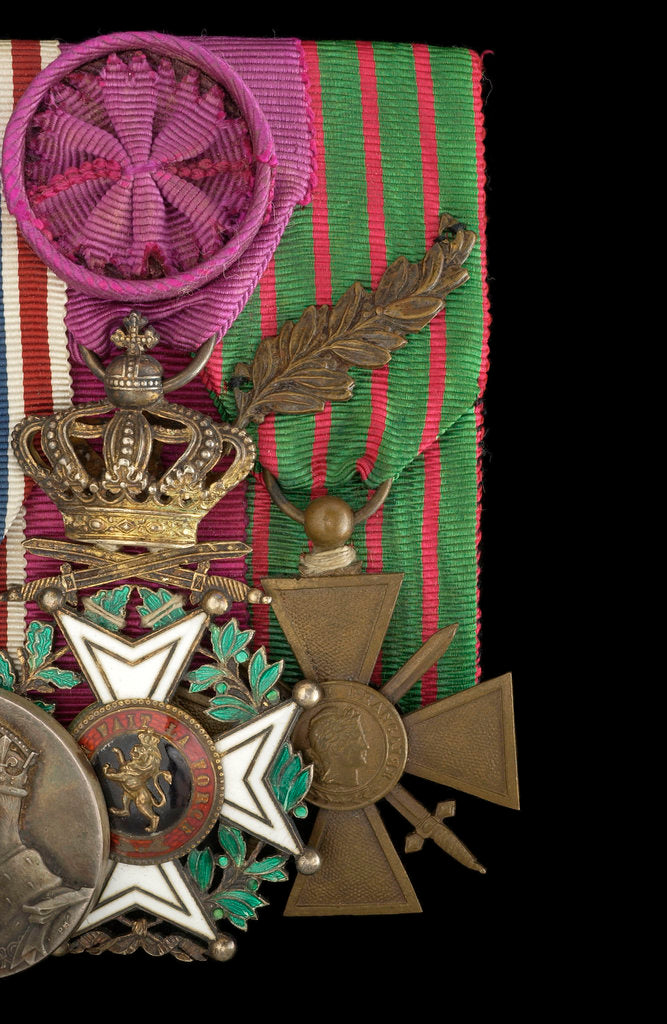 Detail of Croix de Guerre 1914-1918 (right) by unknown