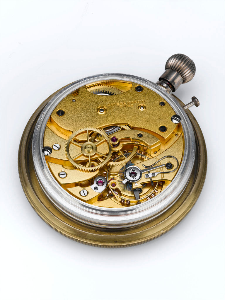 Detail of Deck watch, movement by Ulysse Nardin