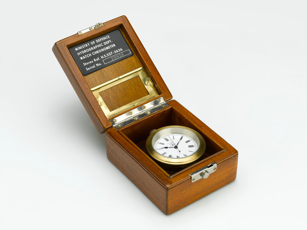 Detail of Deck watch in case by Ulysse Nardin