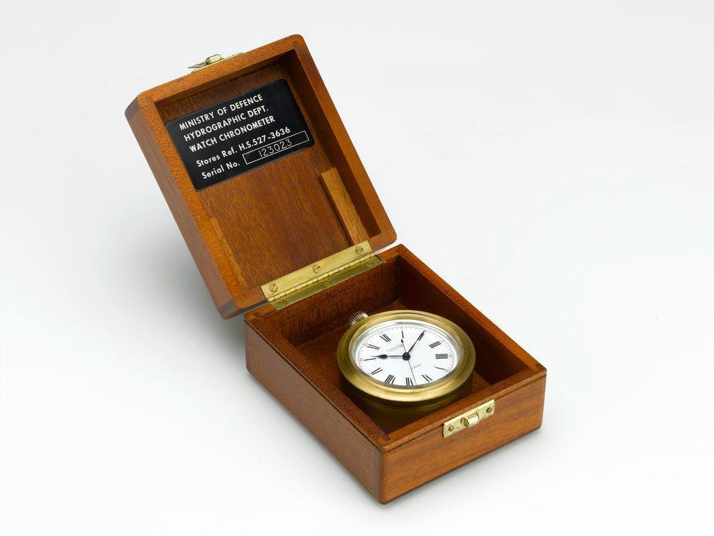 Detail of Deck watch in case by Ulysse Nardin