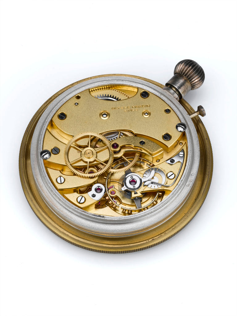 Detail of Deck watch, movement by Ulysse Nardin