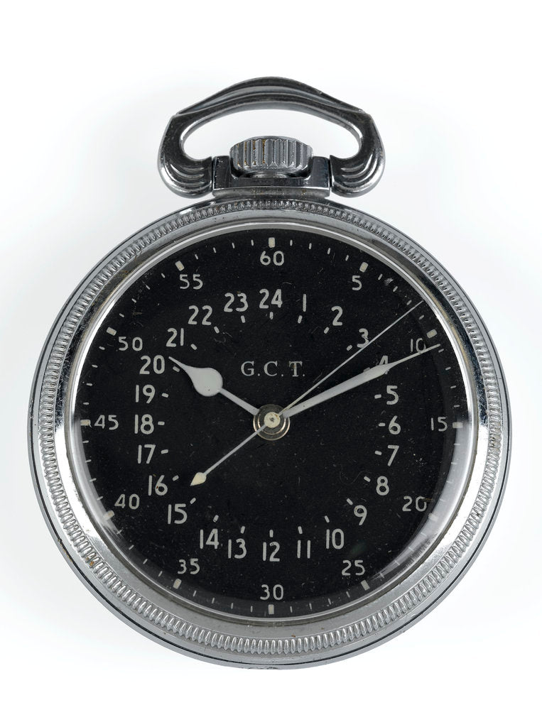 Detail of Deck watch, obverse by Hamilton Watch Co.