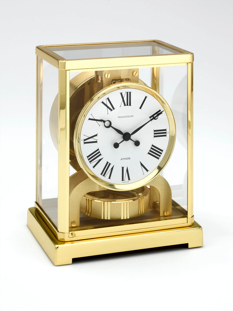 Detail of Atmos clock by Jaeger-LeCoultre