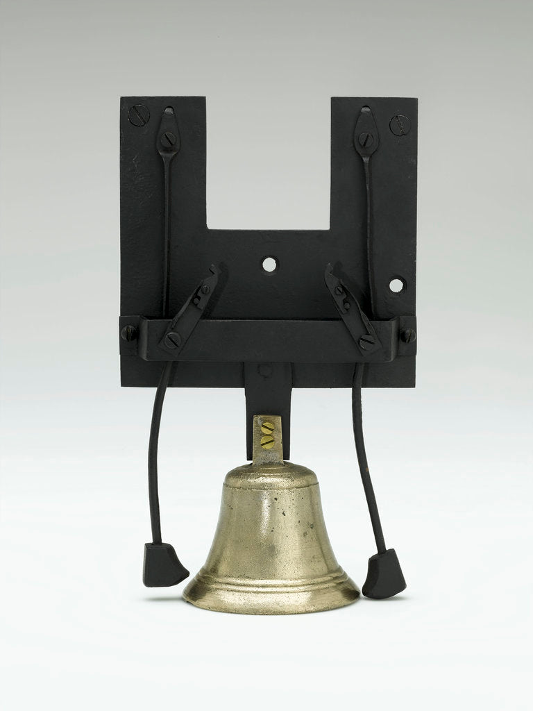 Detail of Handle bell by Alexander Herschel