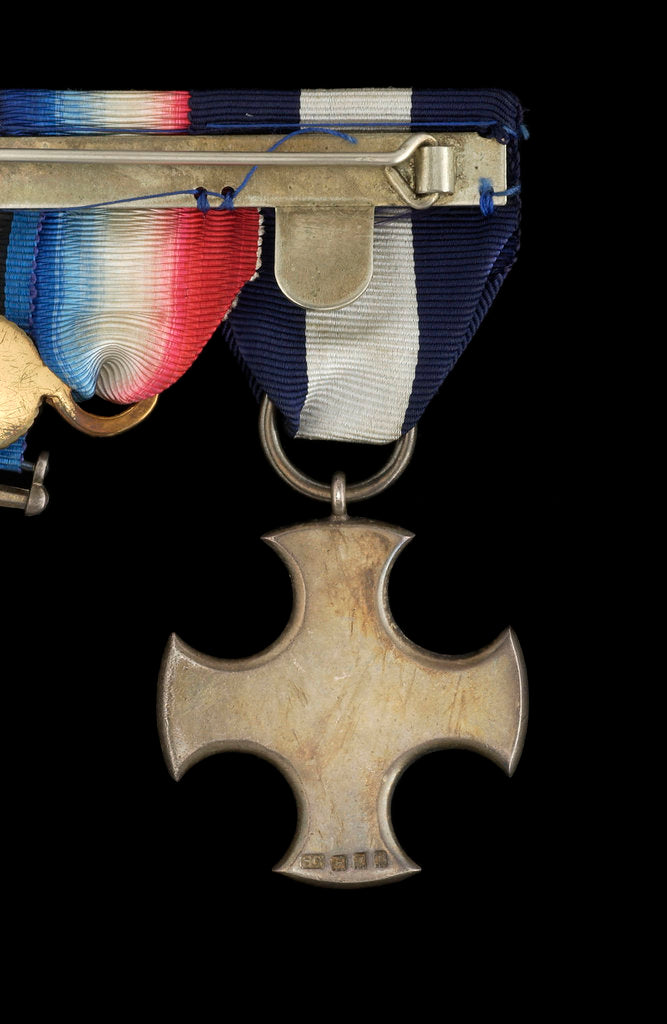 Detail of Distinguished Service Cross 1914-36, reverse by Garrard & Co.
