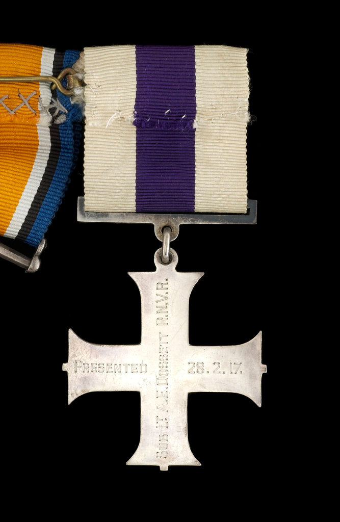 Detail of Military Cross, reverse by unknown