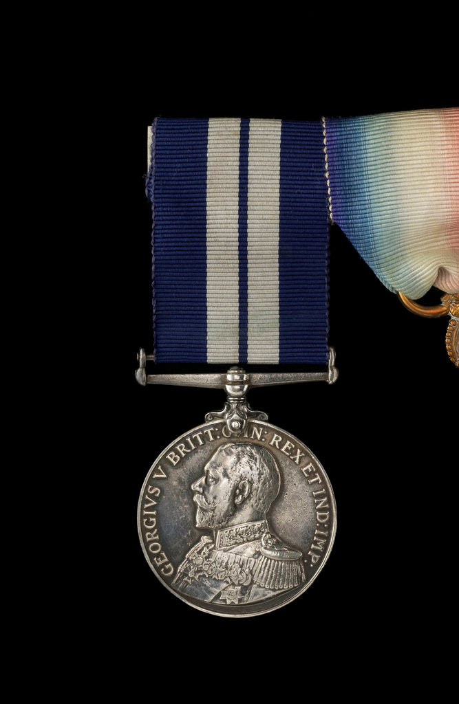 Detail of Distinguished Service Medal 1914-1936, obverse by B. Mackennal