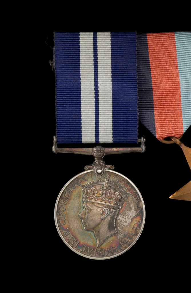 Detail of Distinguished Service Medal 1937-1947, obverse by P. Metcalfe