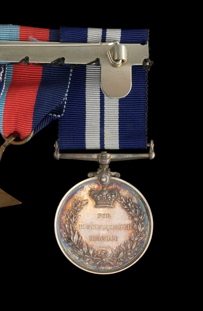 Detail of Distinguished Service Medal 1937-1947, reverse by P. Metcalfe