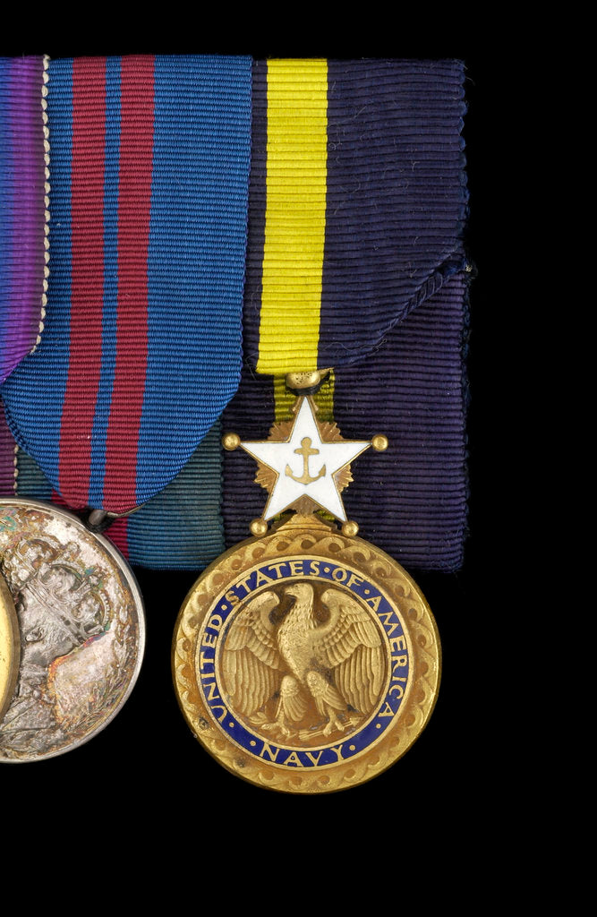 Detail of Navy Distinguished Service Medal, USA, obverse by unknown