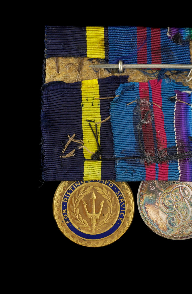 Detail of Navy Distinguished Service Medal, USA, reverse by unknown