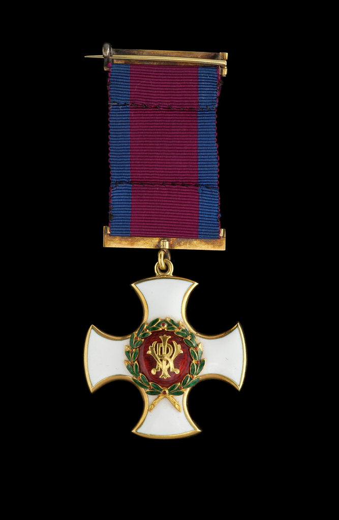 Detail of Distinguished Service Order 1886-1889, reverse by W. Wyon