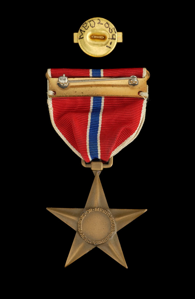 Detail of Bronze Star Medal, reverse by unknown