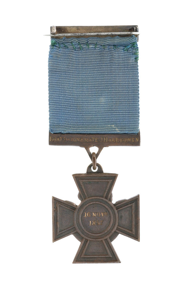 Detail of Victoria Cross, reverse by Hancocks & Co