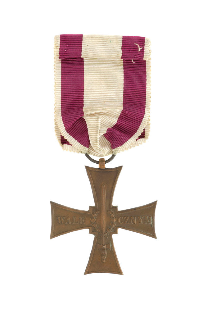 Detail of Cross of Valour (Poland), reverse by unknown