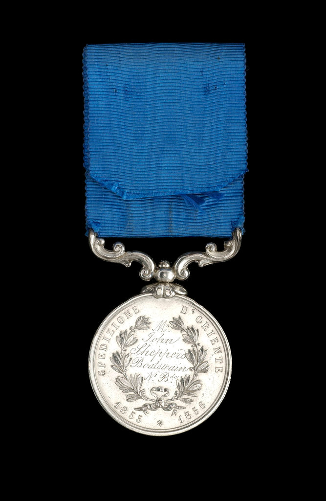 Detail of Sardinian Medal for Valour, reverse by F. Galeazzi