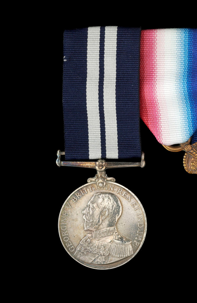 Detail of Distinguished Service Medal 1914-1936, obverse by B. Mackennal
