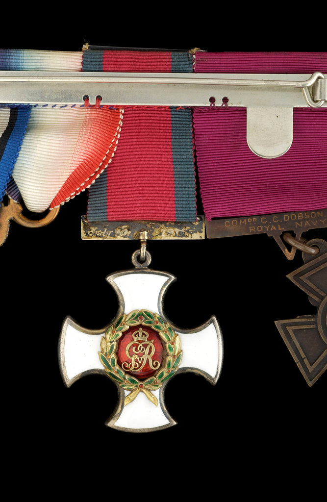 Detail of Distinguished Service Order 1910-1936, reverse by W. Wyon