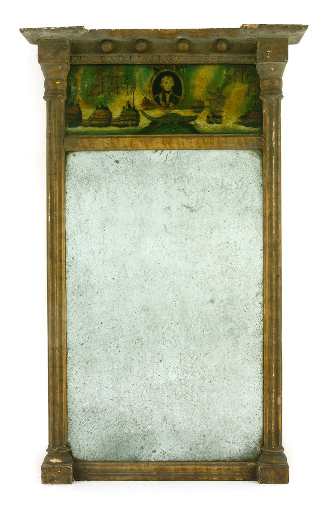 Detail of Mirror by unknown