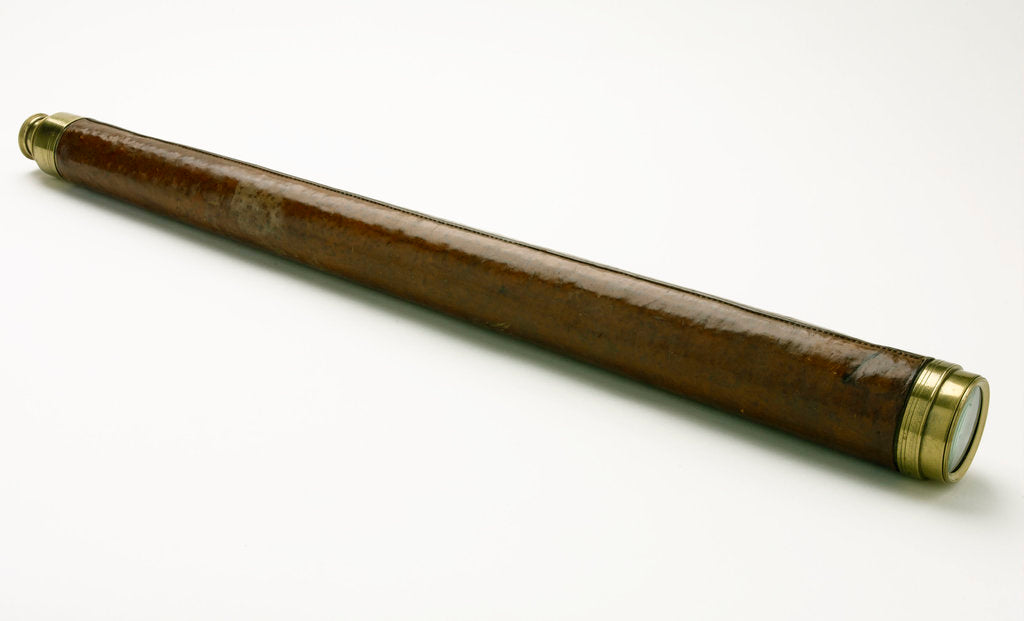 Detail of Achromatic telescope was made by the Dollond family in London by Dollond