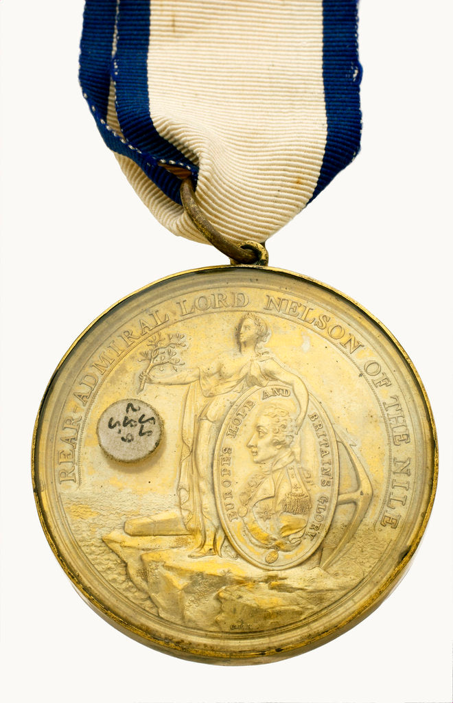Detail of Davison's Nile Medal, obverse by Heinrich Kuchler